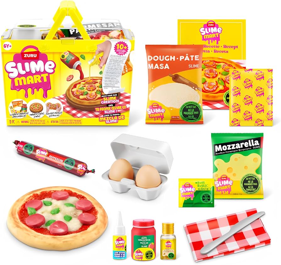Slime Zuru Cesta de Compras de Pizza.