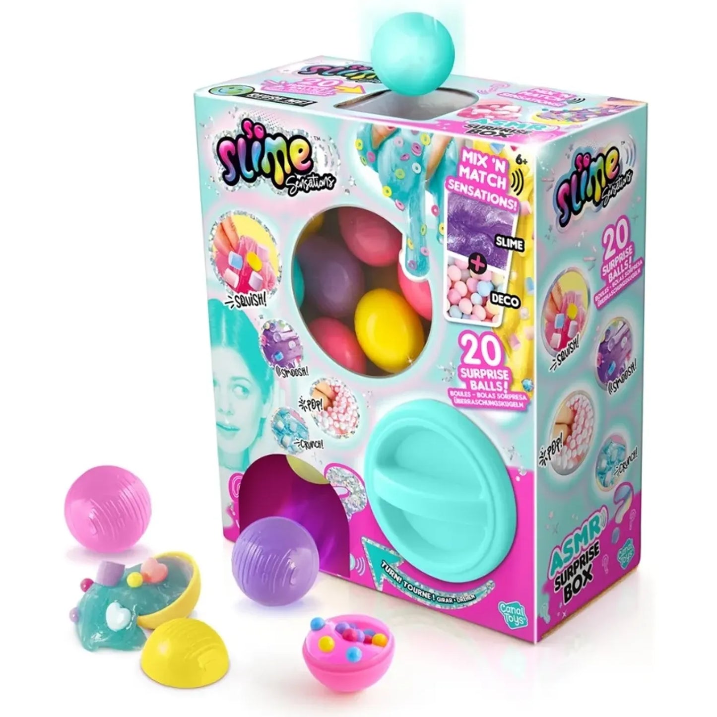 Slime con 20 Sorpresas Canal Toys.