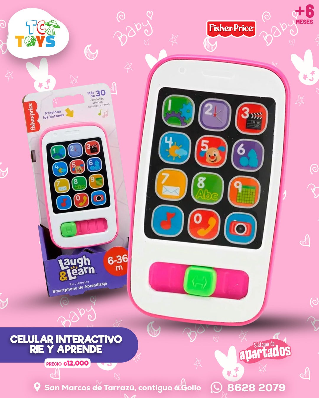 Smartphone de Aprendizaje Fisher-Price.