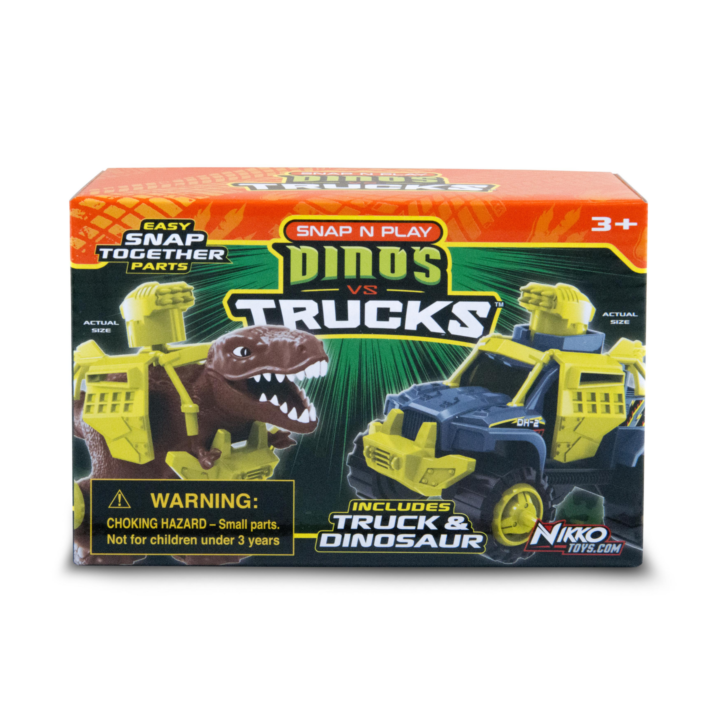 Snap N Play Dinos Vs Trucks.