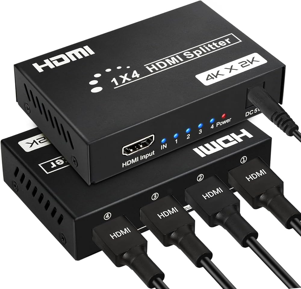 Splitter Nova HDMI 4K de 4 Puertos FAA38214.