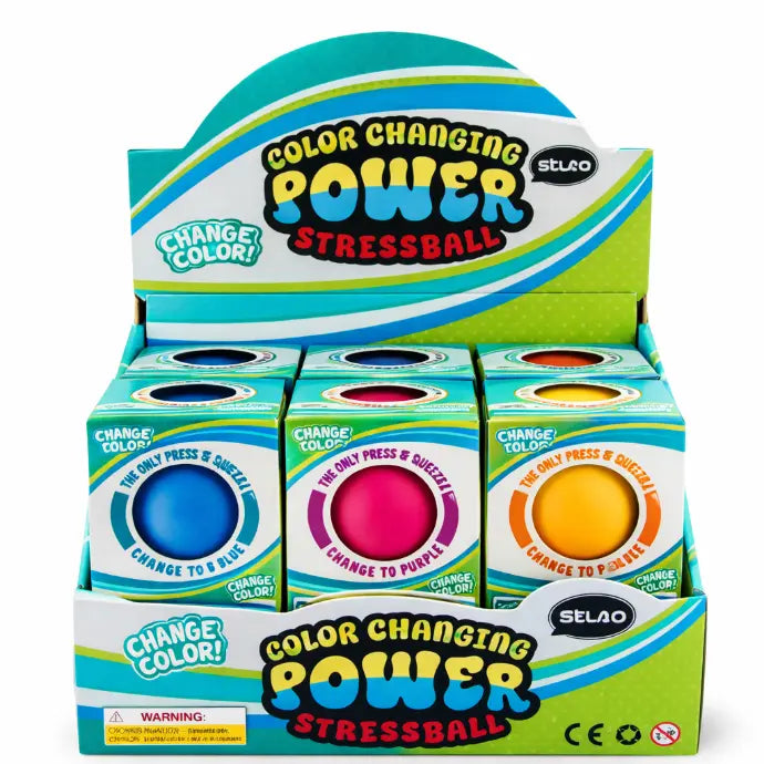 Squeezy de Bola Cambia de Color.