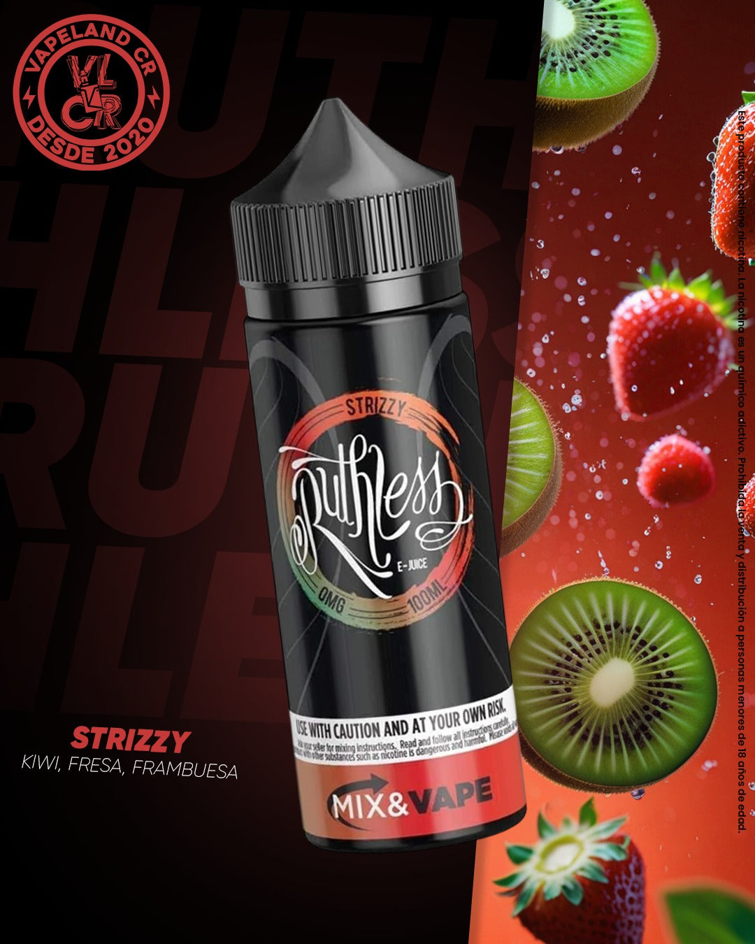 Ruthless Strizzy 3mg.