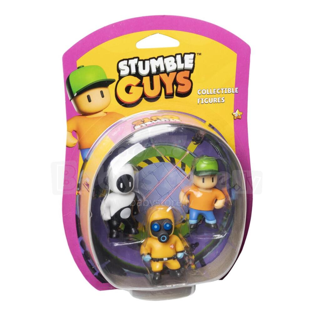 Stumble Guys Collectible Figures 3 Pack.