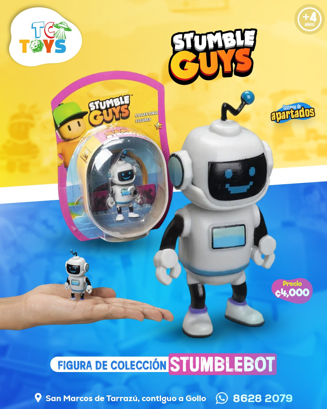 Stumble Guys Collectible Figures Robot.