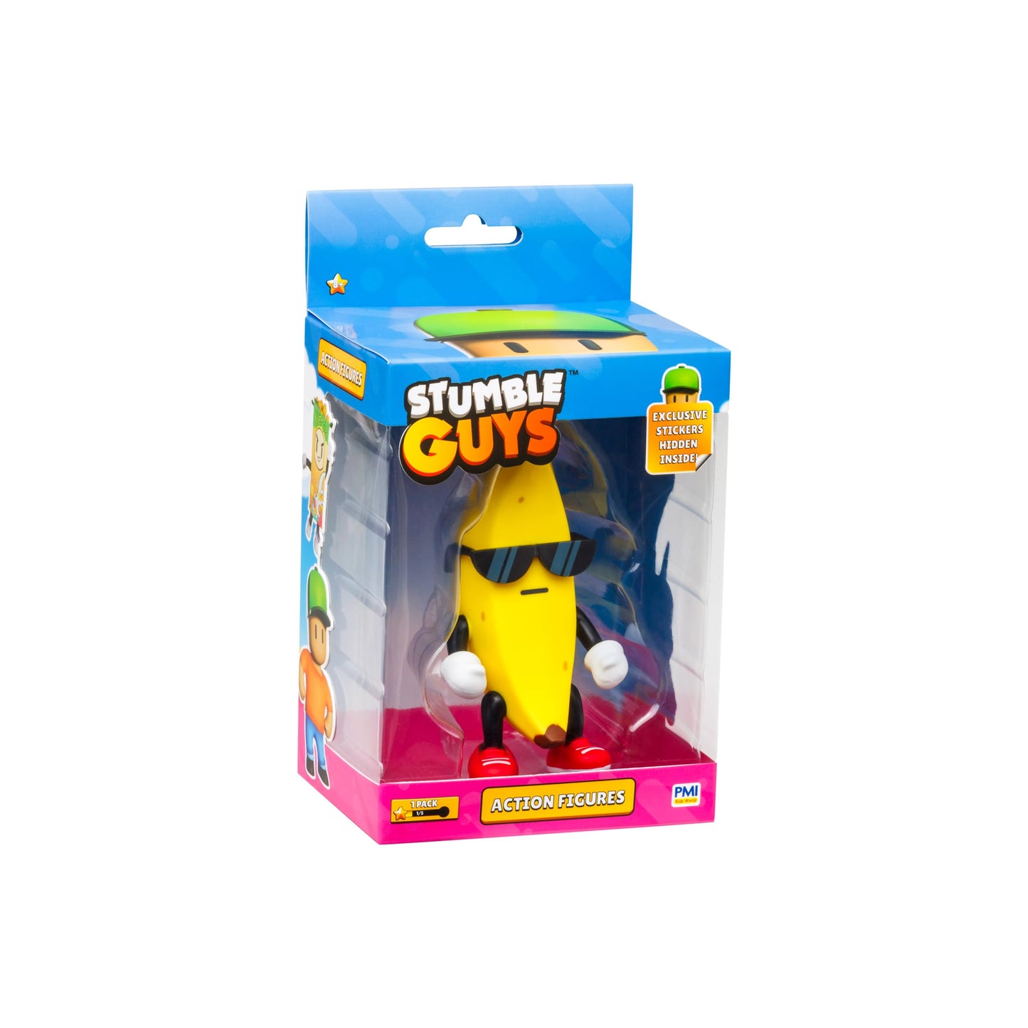 Stumble Guys Mini Action Figures Banana.