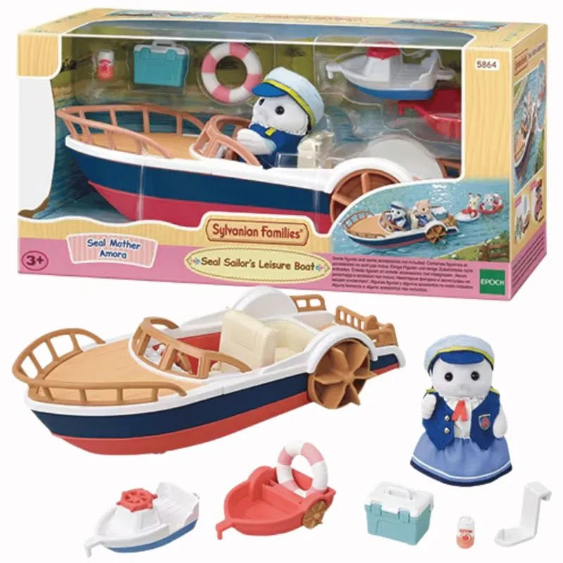 Sylvanian Families Lancha de Recreo del Marinero Foca.