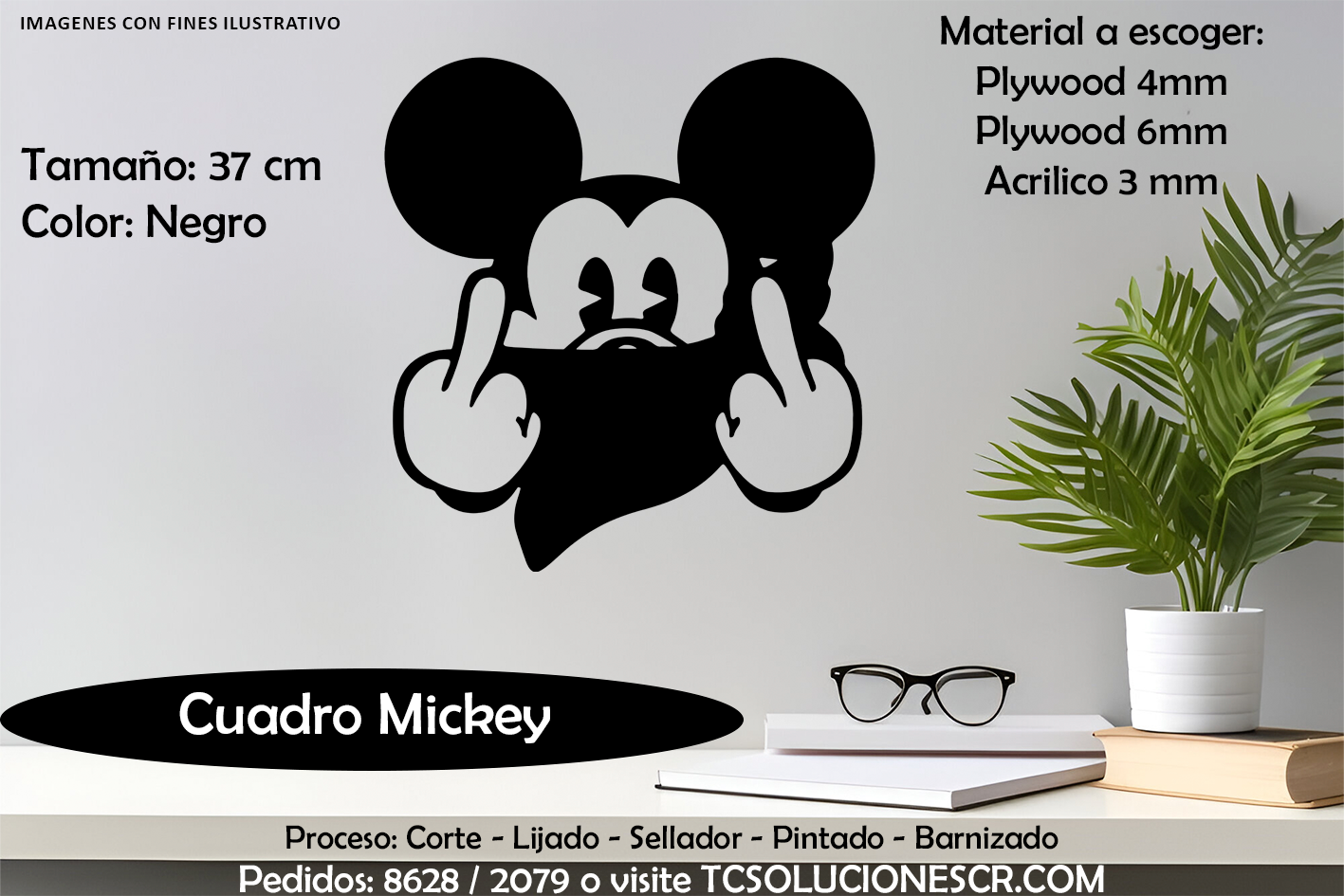 Cuadro Mickey Mouse 1