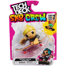 Tech Deck SK8 Crew Serie 1 Shred Pack.