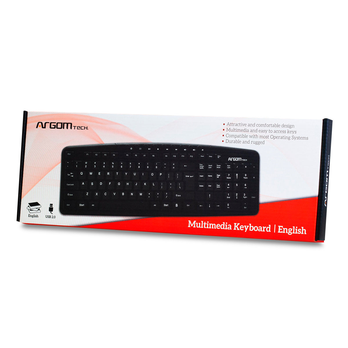 Teclado ArgomTech Español ARG-KB-7807.