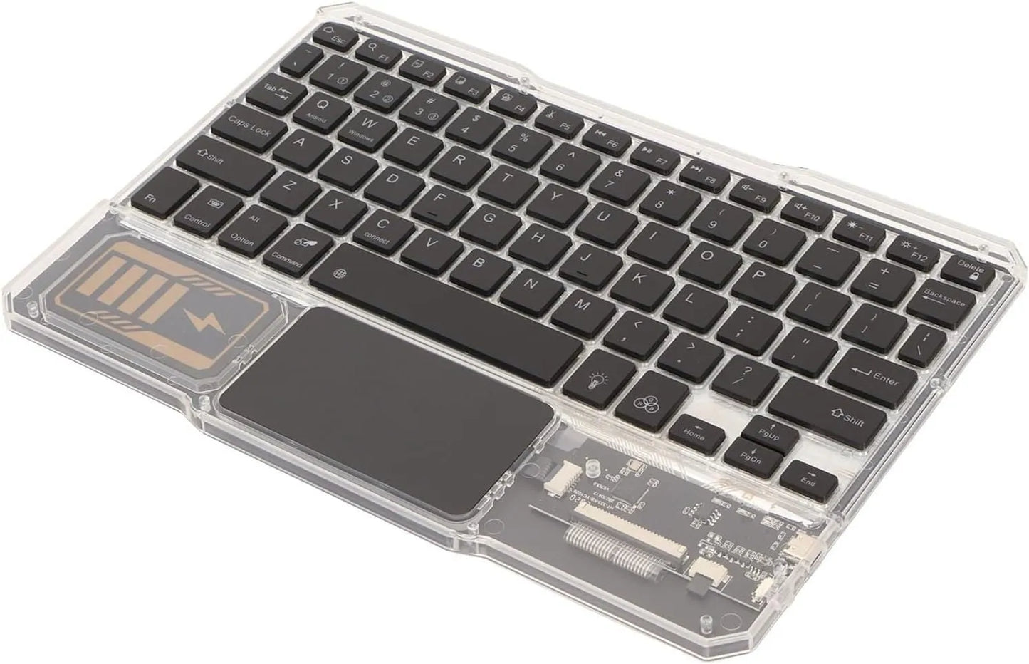 Teclado Bluetooth Transparente 10¨.