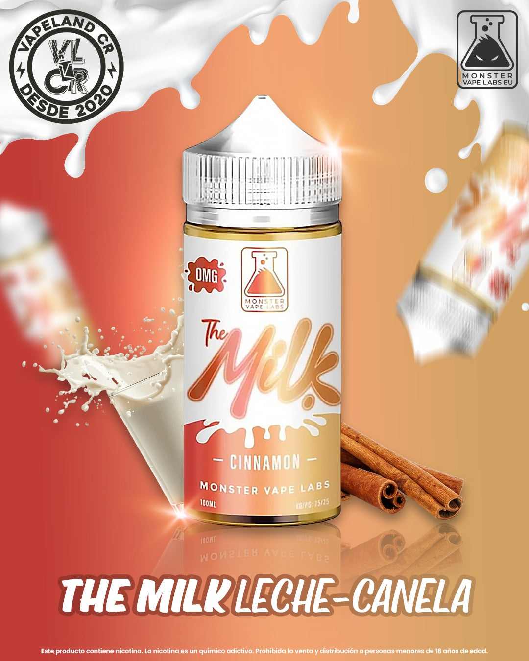 The Milk Cinnamon 3mg.