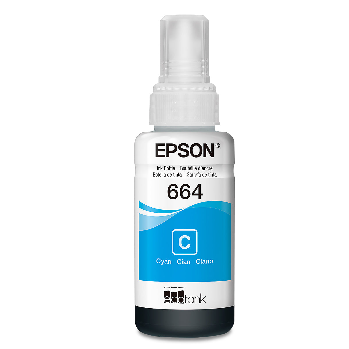 Tinta para Impresora EPSON Cyan 664.