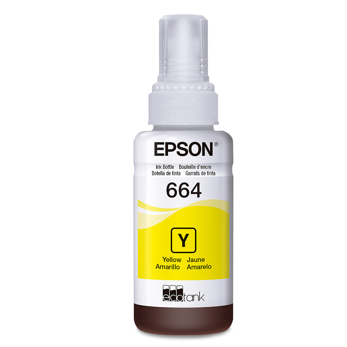 Tinta para Impresora EPSON Yellow 664.