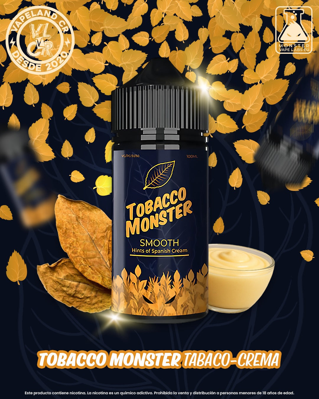 Tobacco Monster Smooth 3mg.