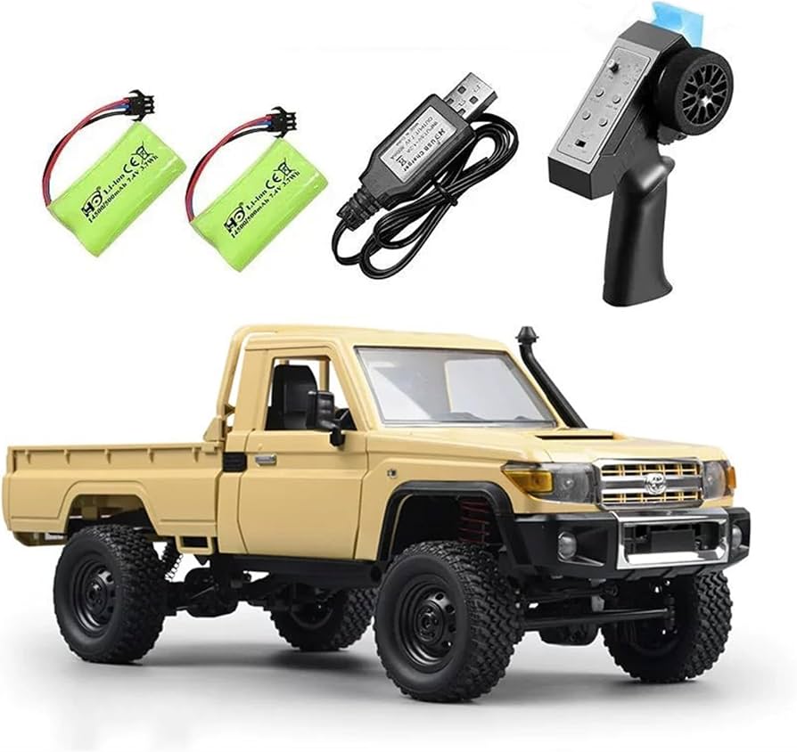 Toyota Land Cruiser a Control Remoto MNMODEL Licencia Oficial.