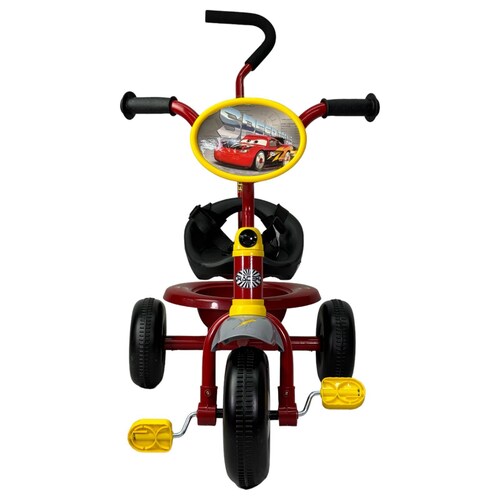 Triciclo con Cinturón y Guía Cars Foster.