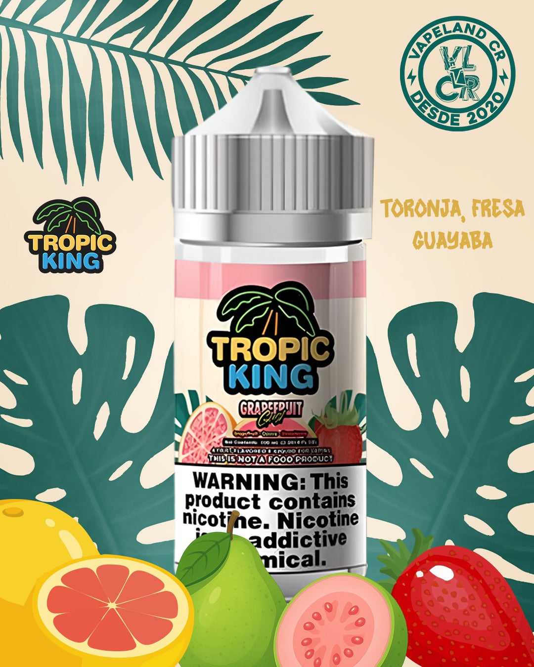 Tropic King Grapefruit Gust 3mg