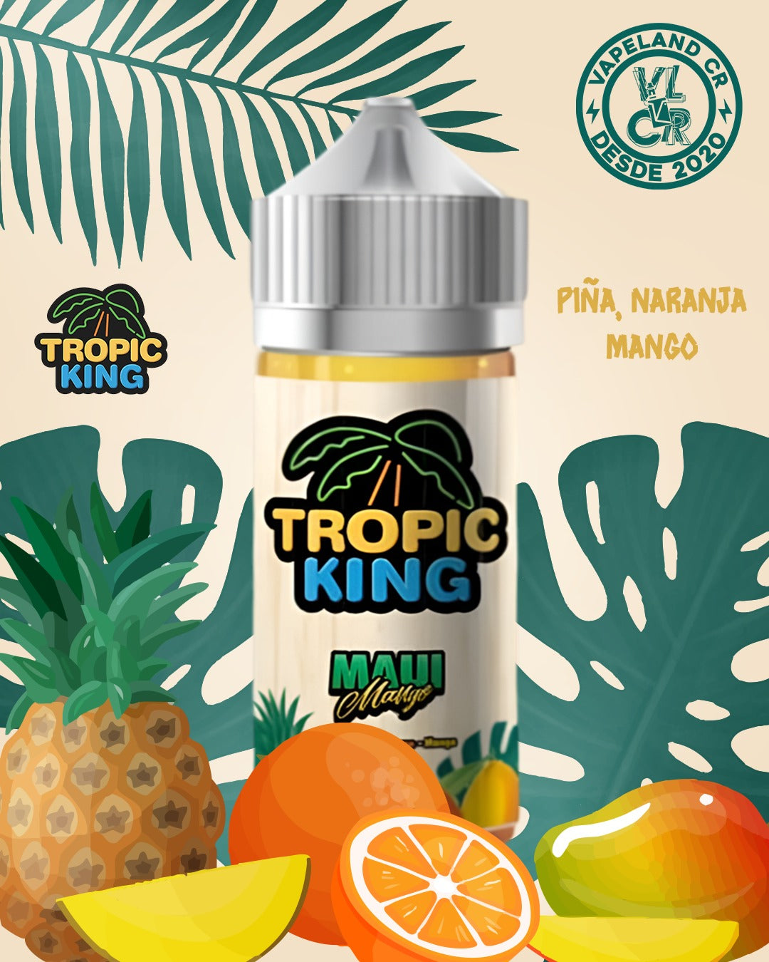 Tropic King Maui Mango 3mg.