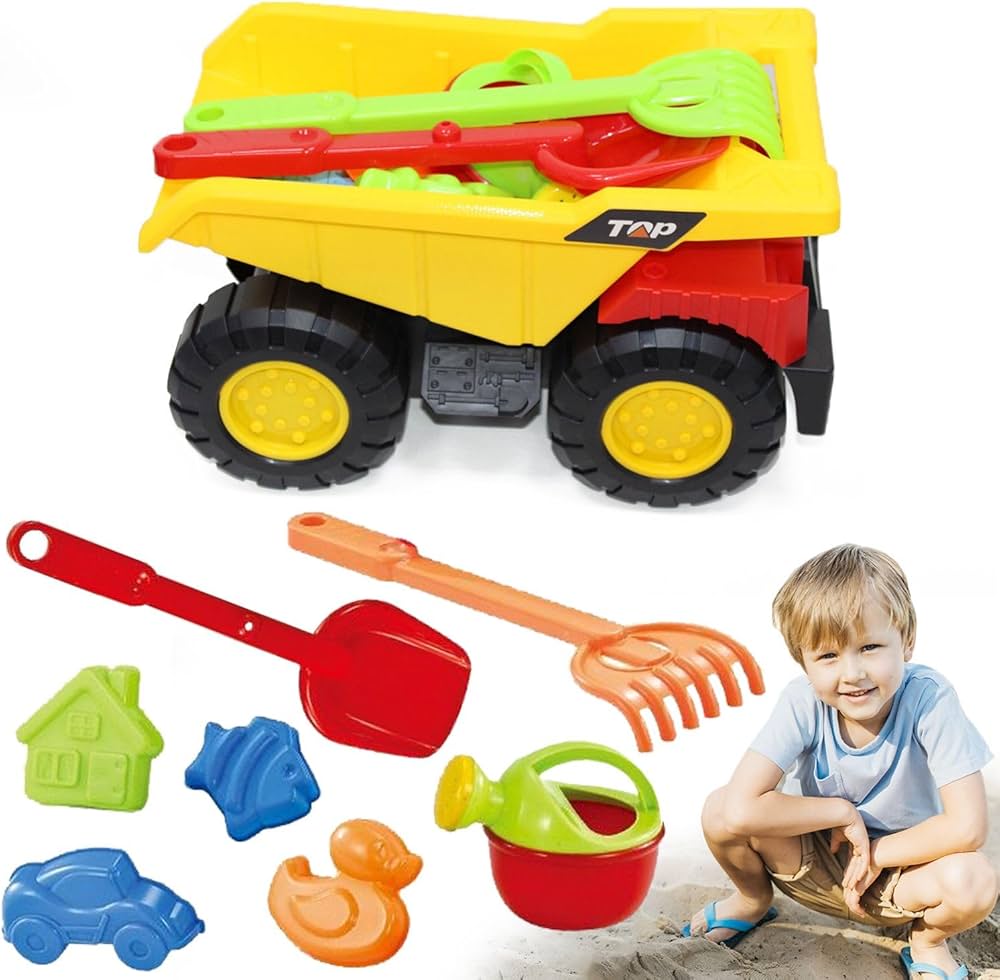 Vagoneta con Accesorios para Playa Sand Toys.