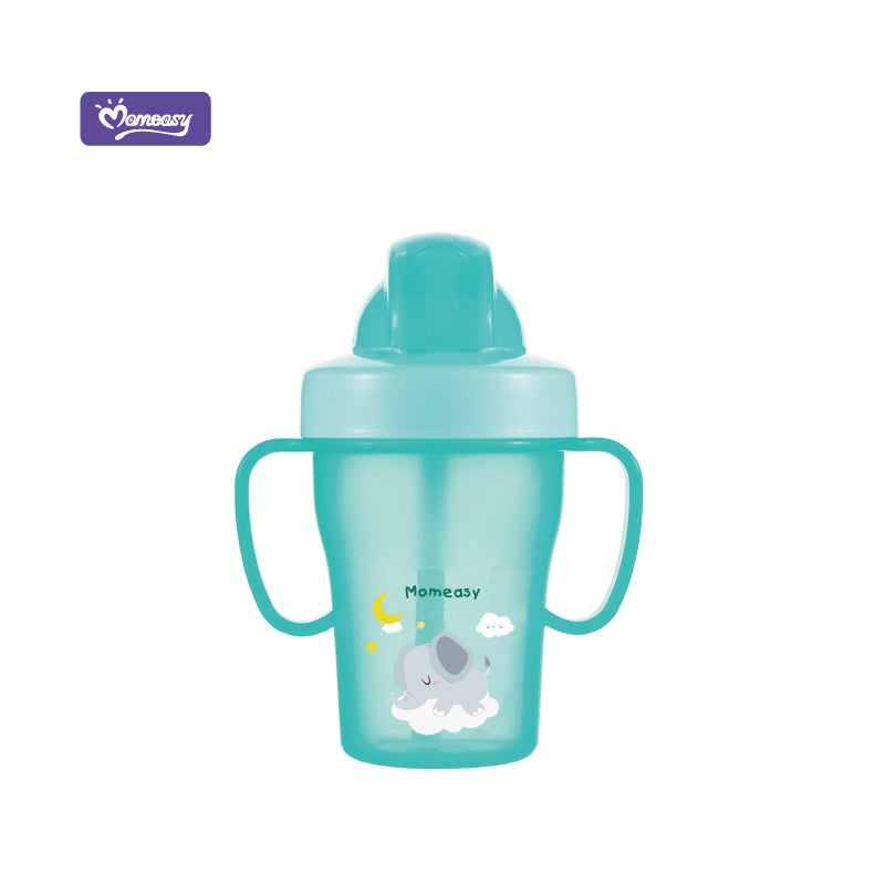 Vaso de Entrenamiento con Pajilla Turquesa.