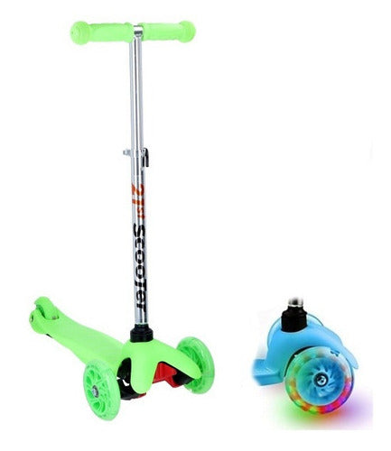 Scooter 3 Ruedas Verde No Limits.