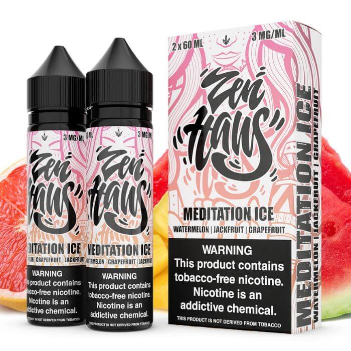 Zen Haus Meditation Ice 3mg y 6mg.