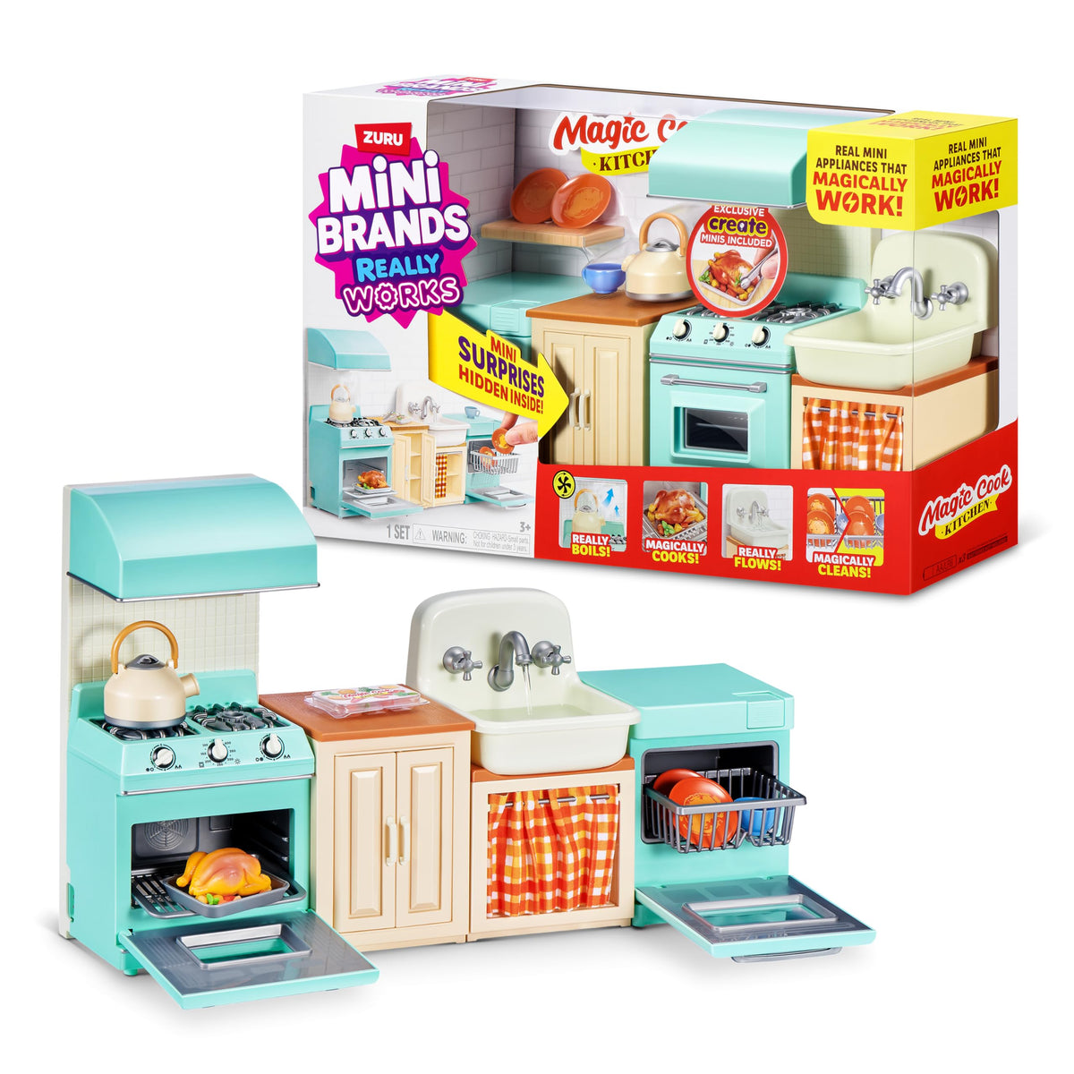 Zuru Mini Brands Mini Cocina con Accesorios.