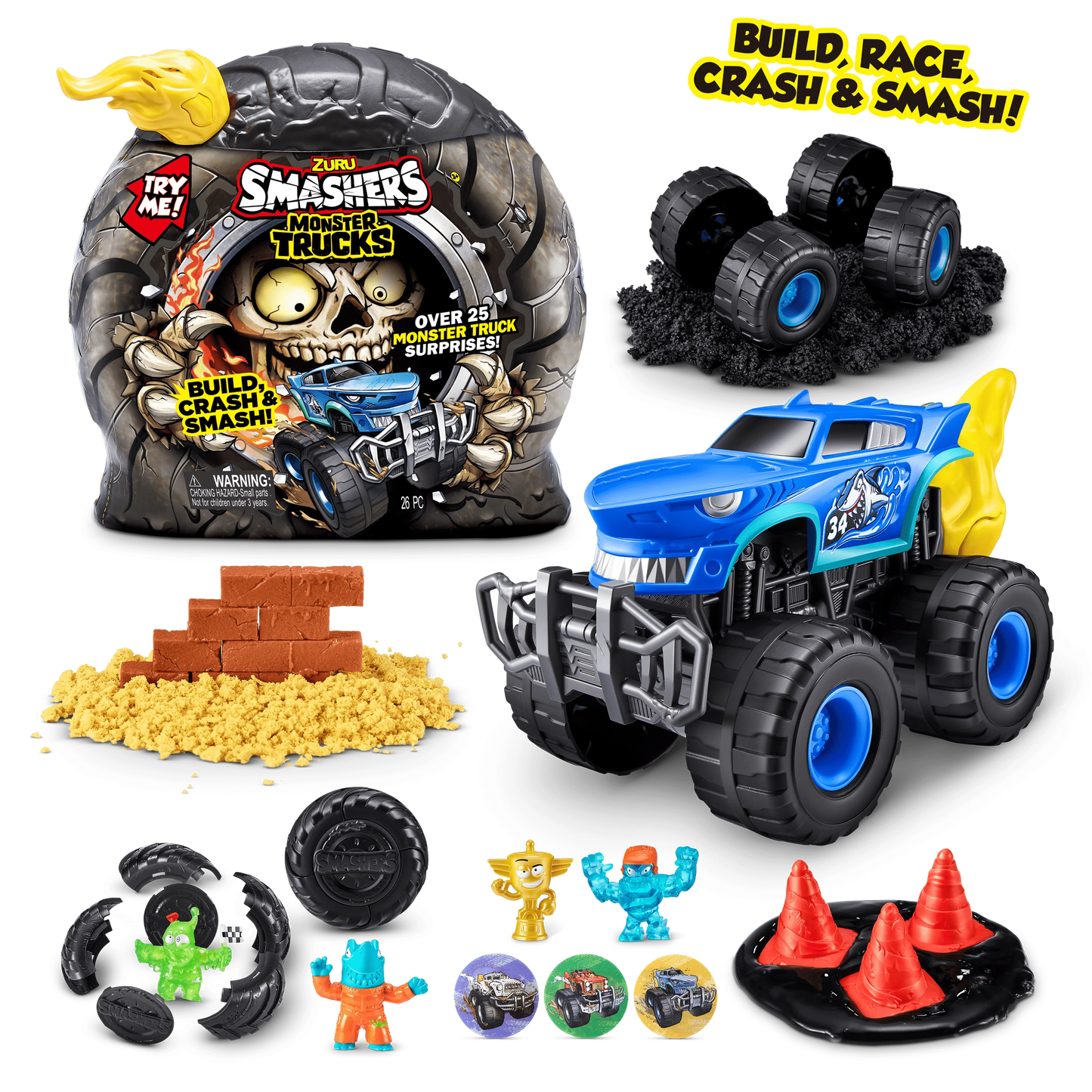 Zuru Smashers Monster Trucks.