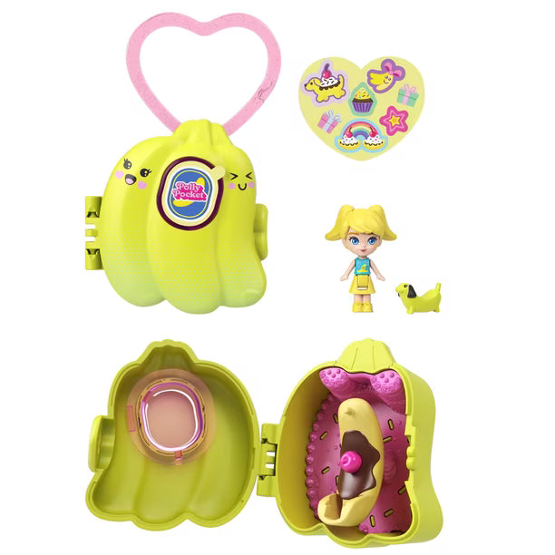 Polly Pocket Amigo Frutal Sorpresa Banana.