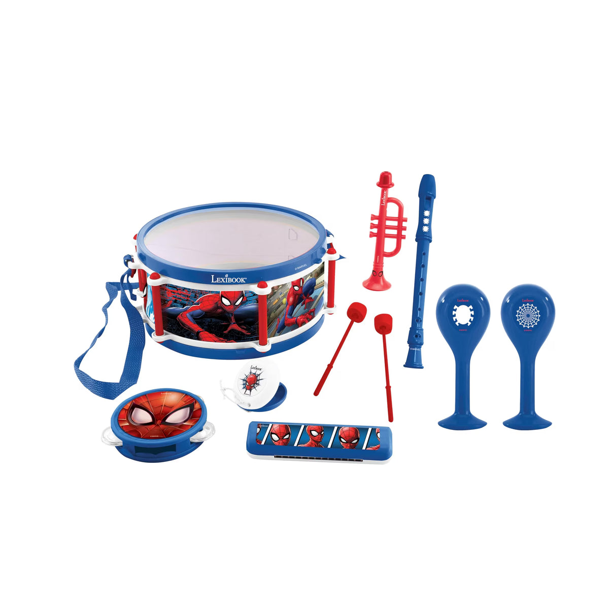 Set de Instrumentos Spiderman Lexibook.