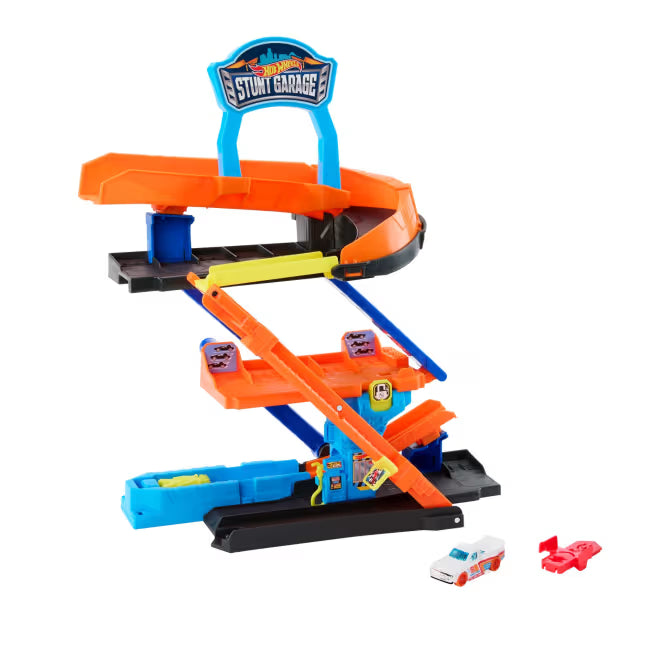 Pista Hot Wheels Garage de Acrobacias.