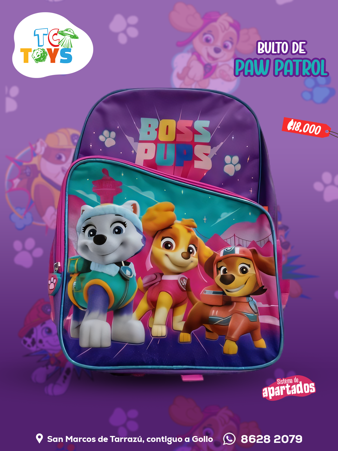 Bulto Grande Paw Patrol Carnival.