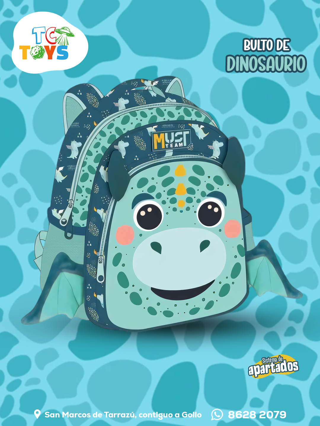 Bulto Pequeño de Dinosaurio.