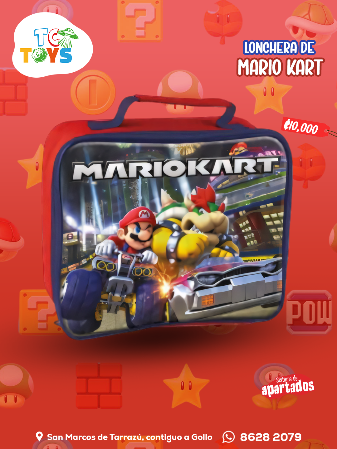 Lonchera Mario Kart.