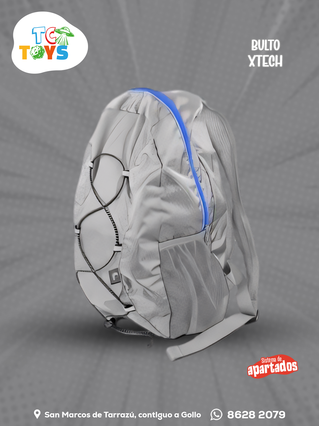 Bulto XTech Gris.