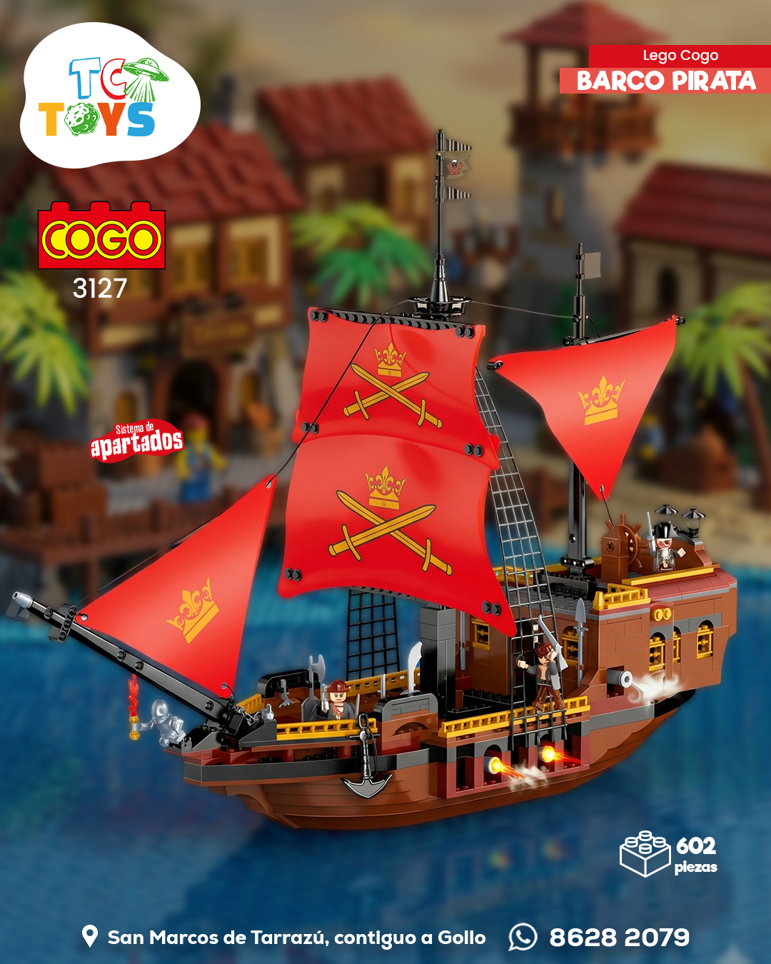 Lego COGO Fantasy Pirates 3127.