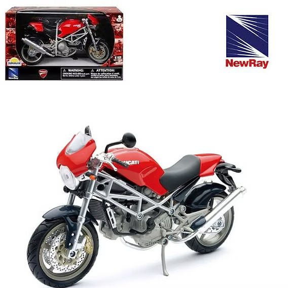 Moto NewRay Ducati Monster S4.
