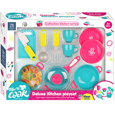 Set de Accesorios de Cocina Deluxe Kitchen Collection Time To Cook.