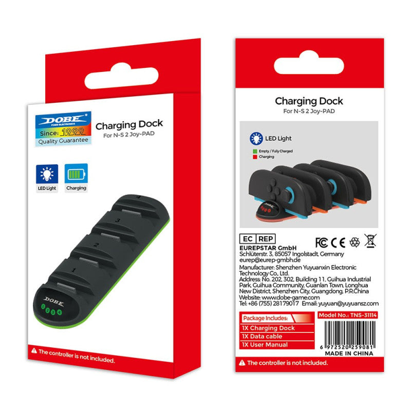 Base de Carga Para Nintendo Switch 2 Dobe.