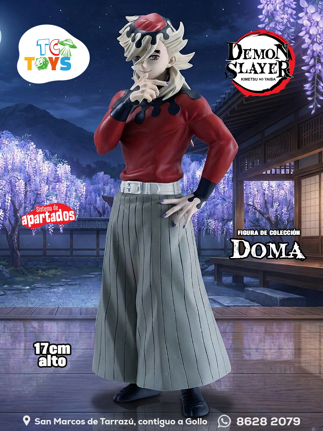 Figura Bandai Kimetzu no Yaiba Oni no Sou-Shichi no Kata.
