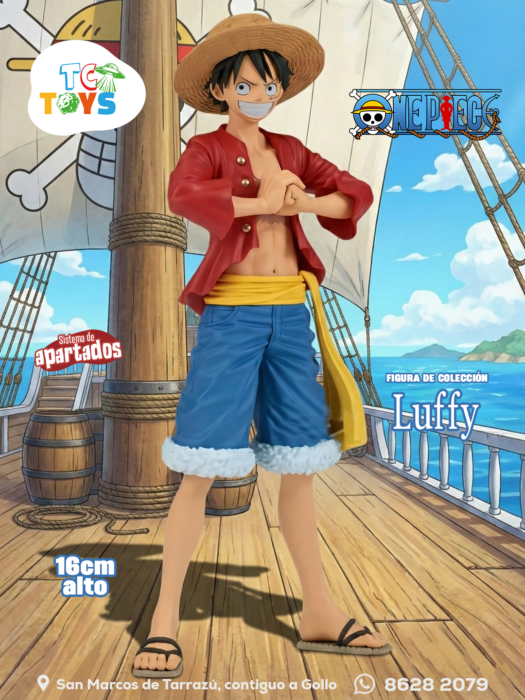 Figura Bandai One Piece The Grandline Series Special Monkey.D.Luffy.
