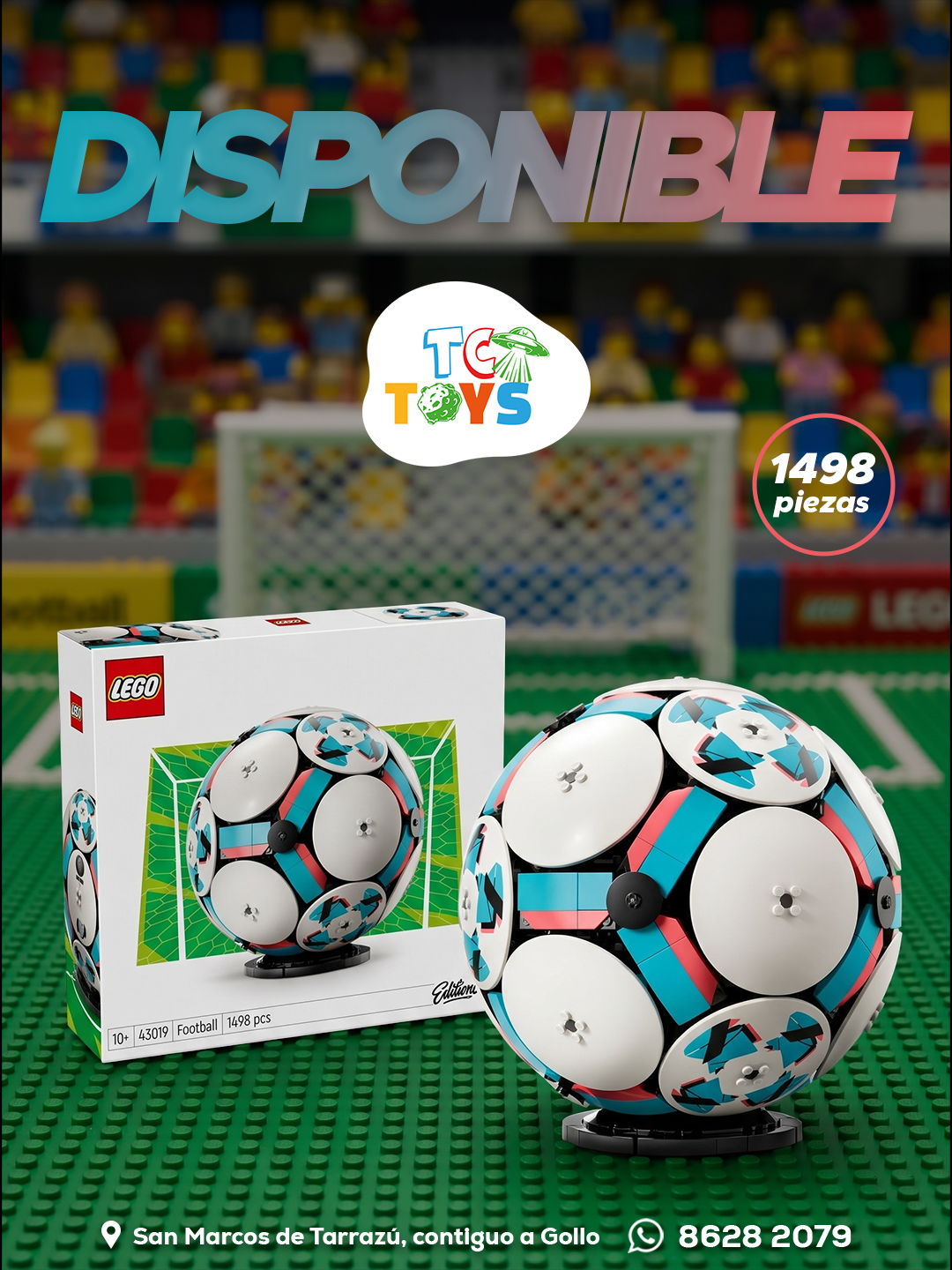 Lego Editions Balón de Futbol 43019.