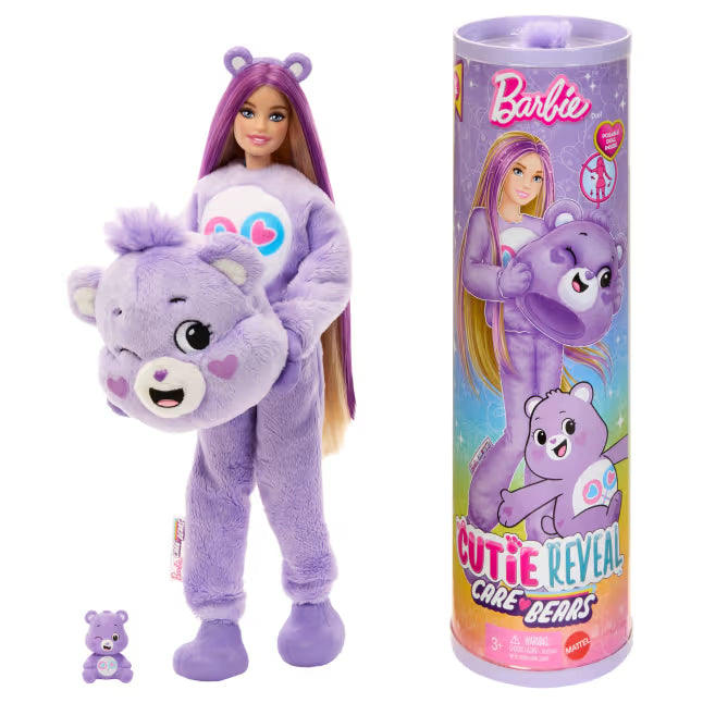 Barbie Cutie Reveal Care Bears Mattel.
