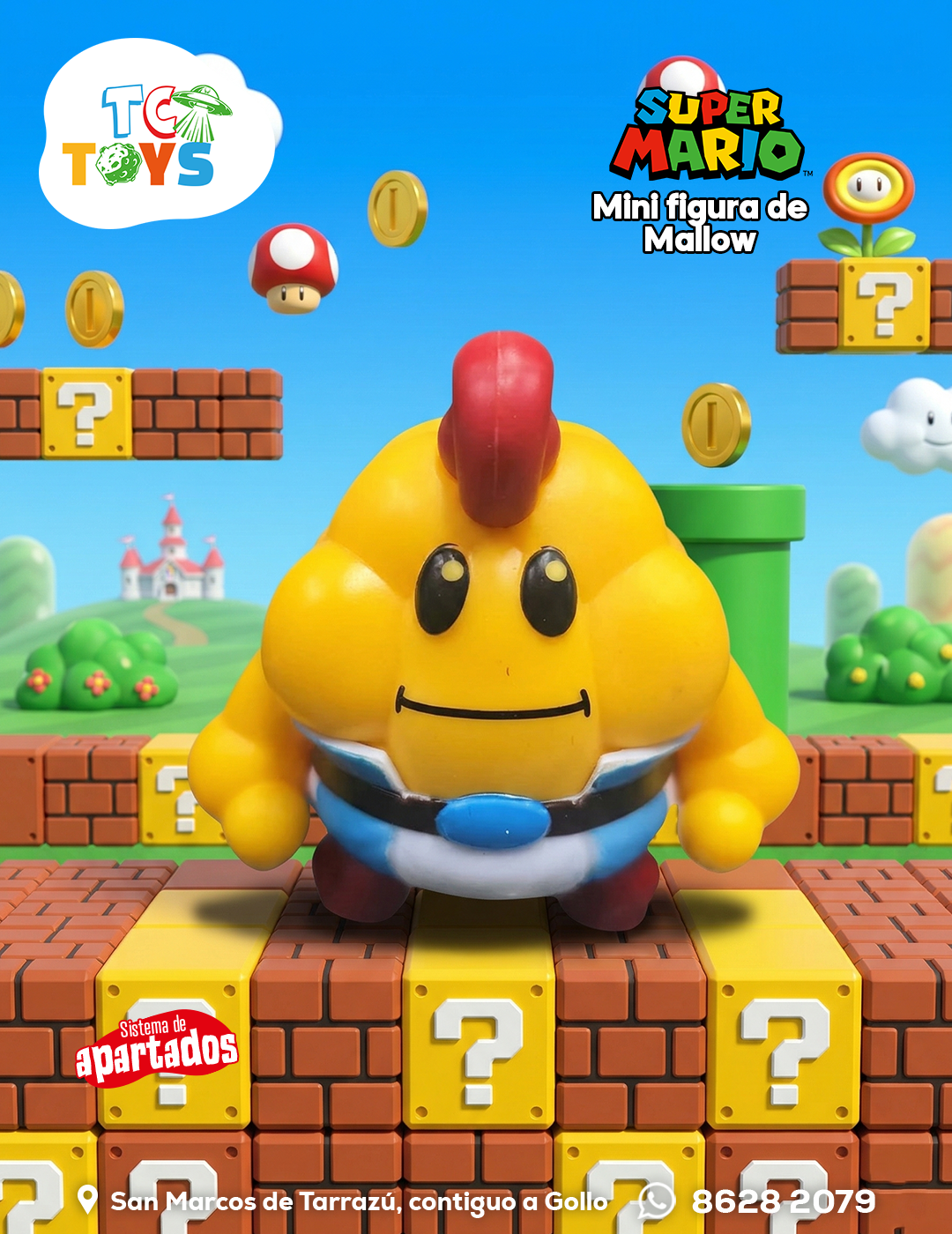 Figura Mario Bros Mallow.