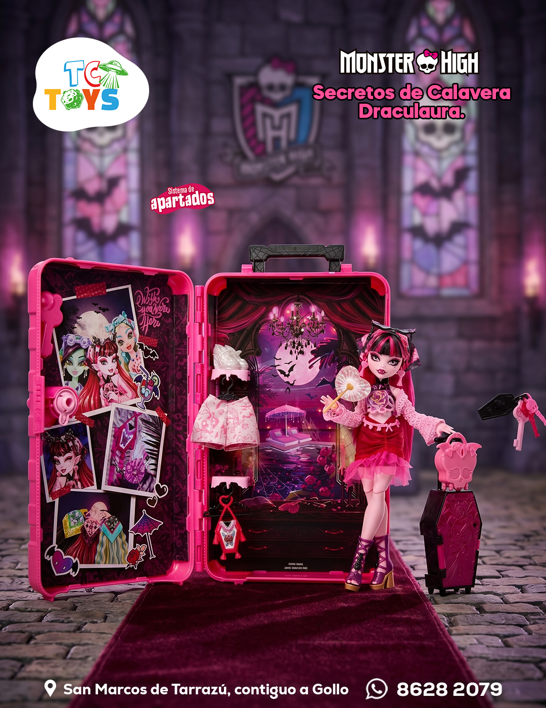 Monster High Secretos de Calavera Draculaura.