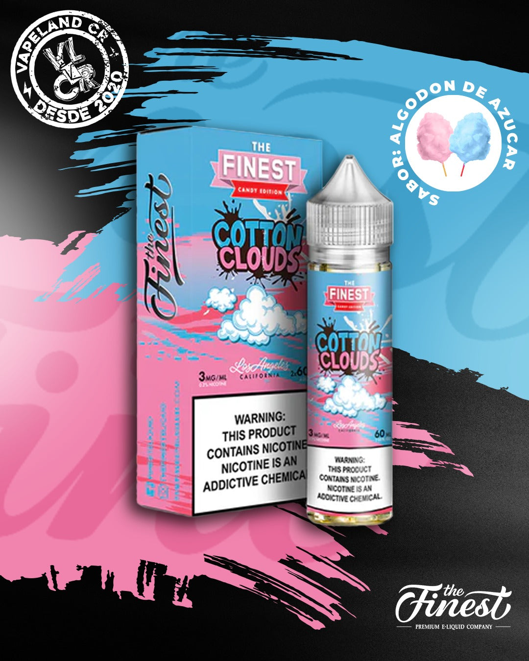 Finest Cotton Clouds 3mg y 6mg.