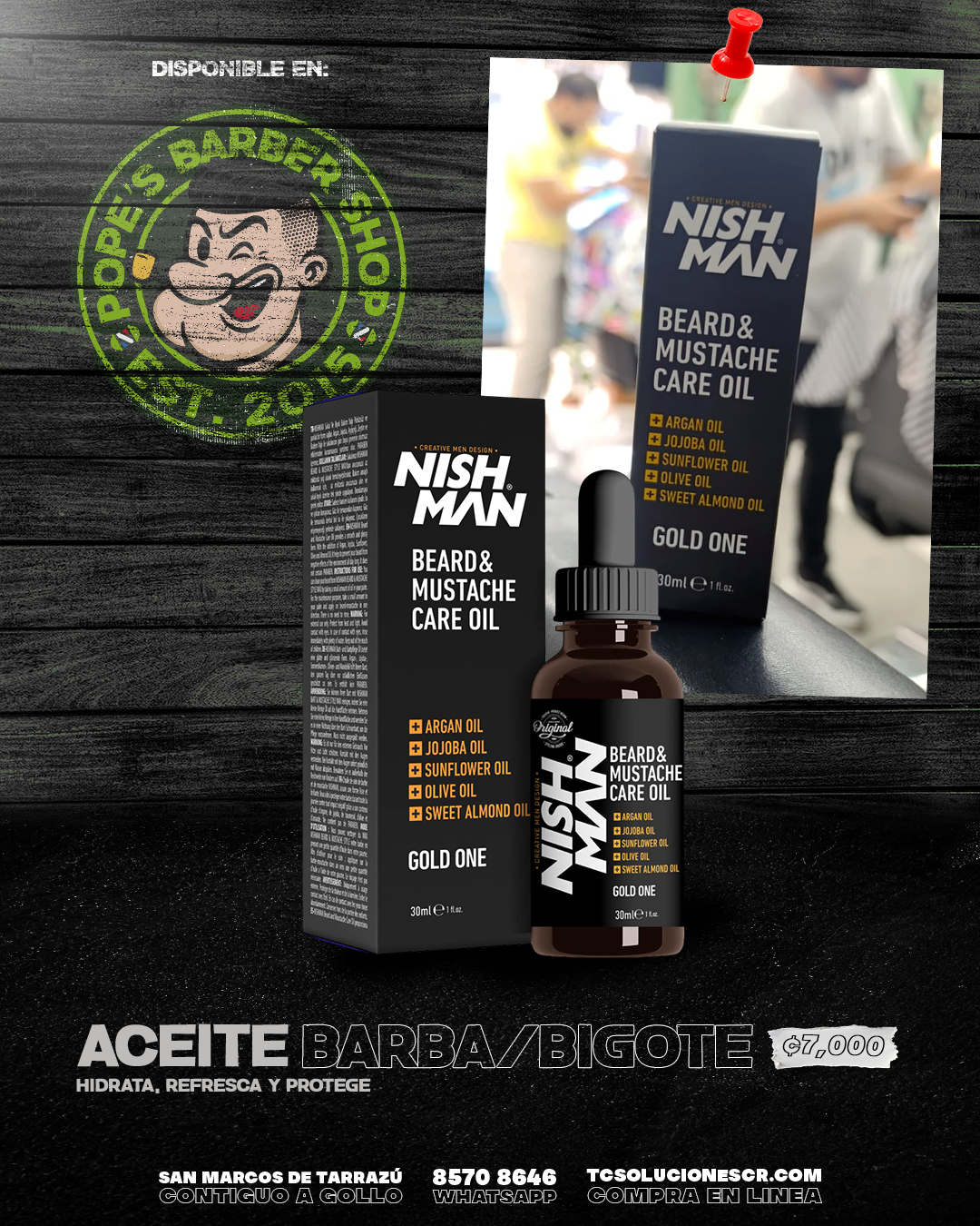 Nish Man Beard Care Oil