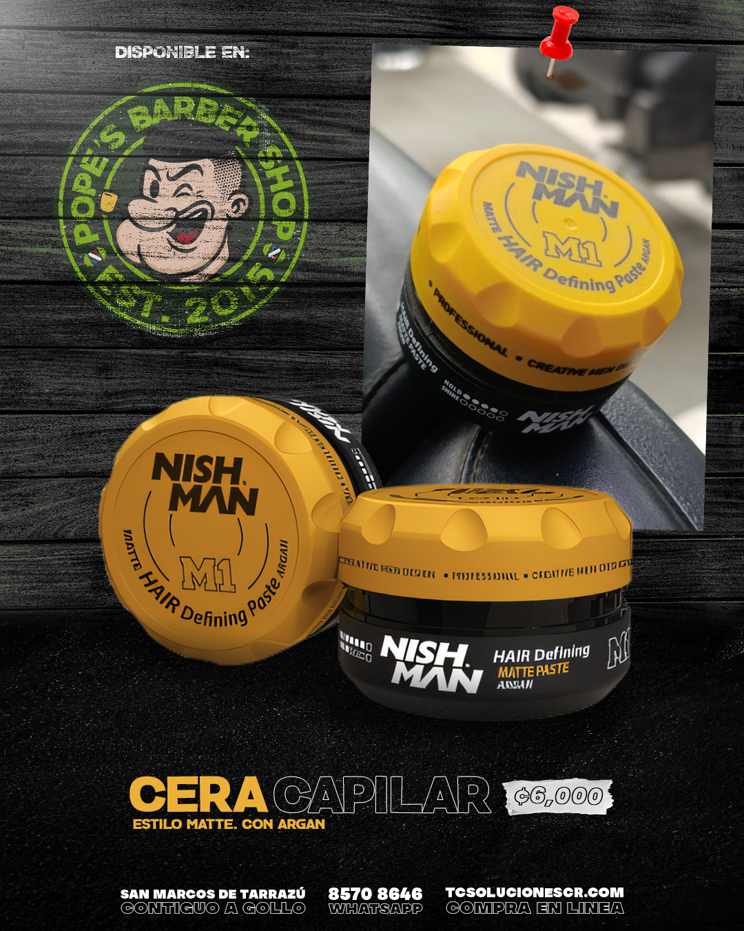 Cera NISH MAN M1.