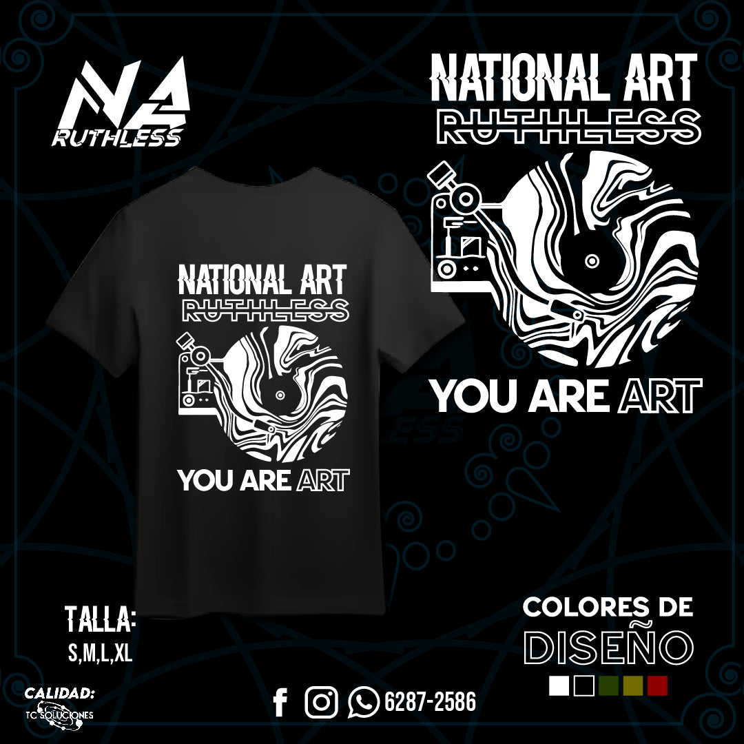 Camisa Blanca y Negra